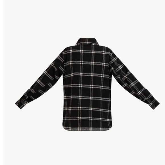 Free Assembly Plaid Shacket - Picture 8 of 8